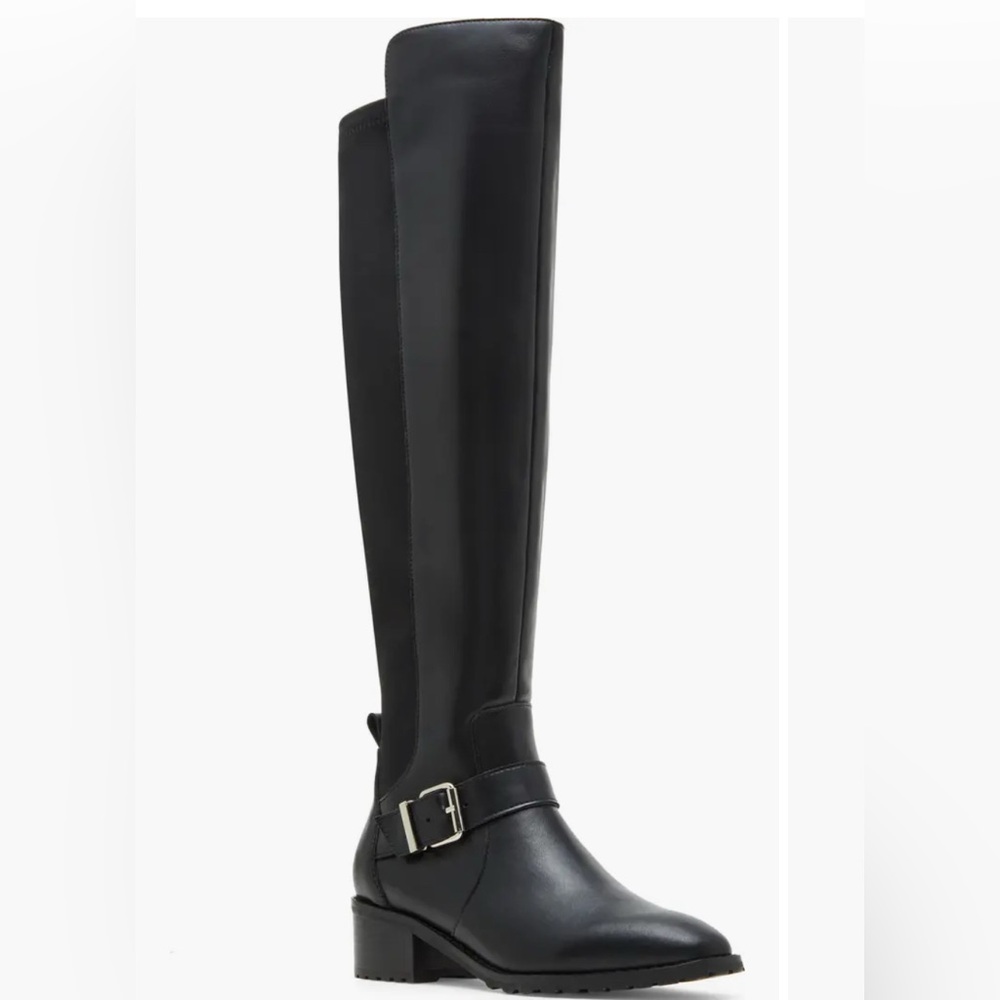Women's Black Riding Boots Brand New
